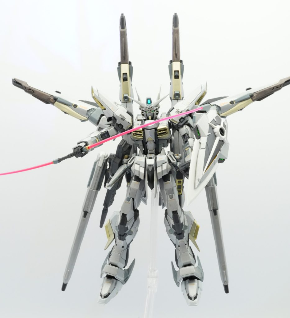 アカツキガンダム シラヌイパック雪式–4枚目/制作者：@Mal_i03