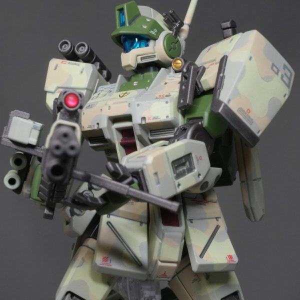 『HG ジム・スパルタン』 歳末駆け込み迷彩リベンジ！