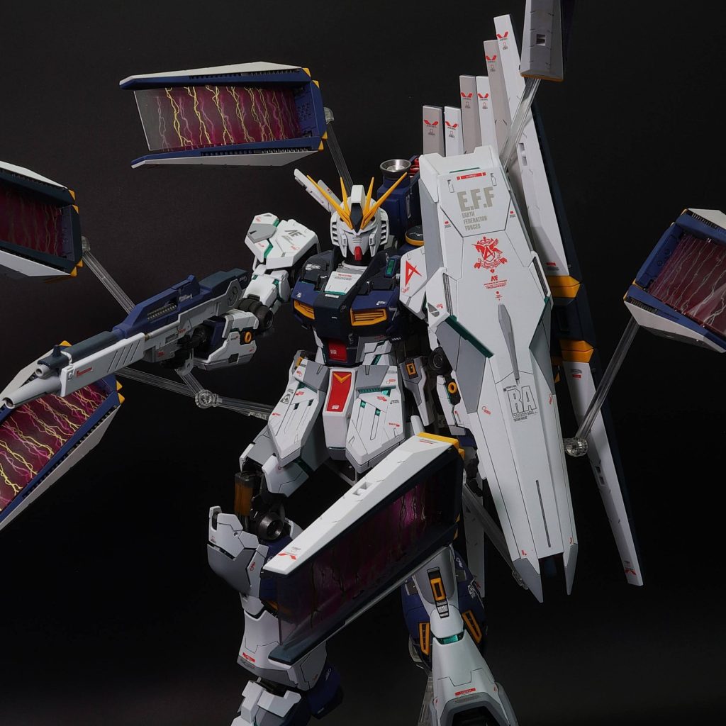 MG 1/100 νガンダム Ver.ka全塗装｜あるむさんのガンプラ作品｜GUNSTA