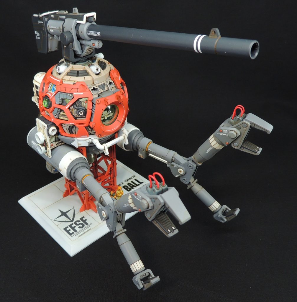 MG1/100 RB-79 ボール(Ver.Ka) ［カットモデル／メカニックモデルテイスト］–9枚目/制作者：あやぽん