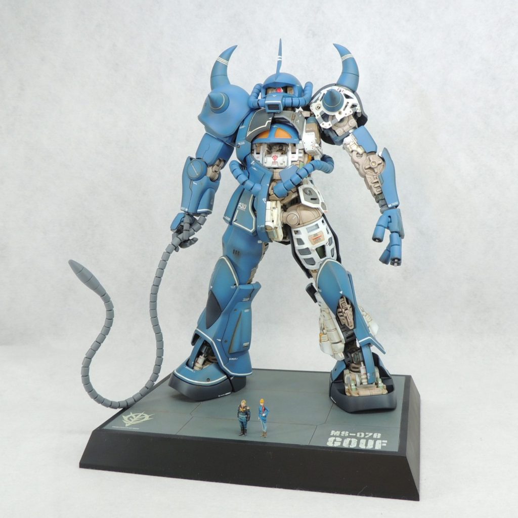 MG1/100МS-07B　グフ［カットモデル・メカニックモデル／電飾仕様］