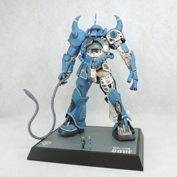 MG1/100МS-07B　グフ［カットモデル・メカニックモデル／電飾仕様］