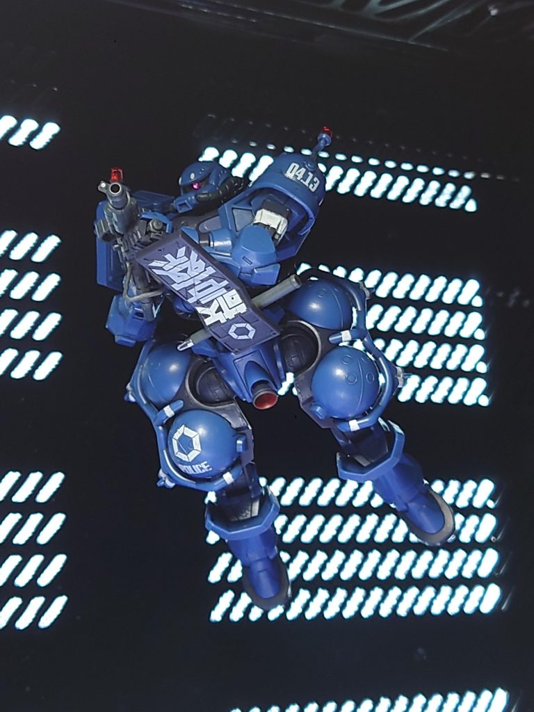 MS-06-SSP POLICE ZAKU 軍警ザク（GQ）–4枚目/制作者：E12改