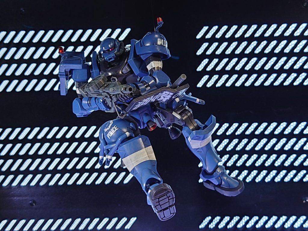 MS-06-SSP POLICE ZAKU 軍警ザク（GQ）–6枚目/制作者：E12改