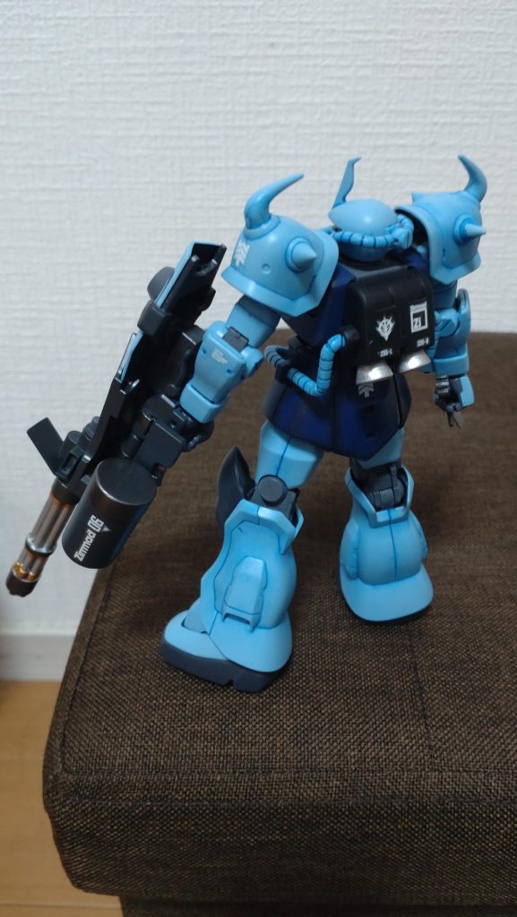 後姿　　バーニアはコトブキヤの物に変更しました。