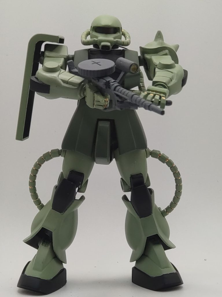 罪悪感で押しつぶされる前に塗装しちゃいました。塗装も紆余曲折してしまい、何度も塗り直す羽目になりました。