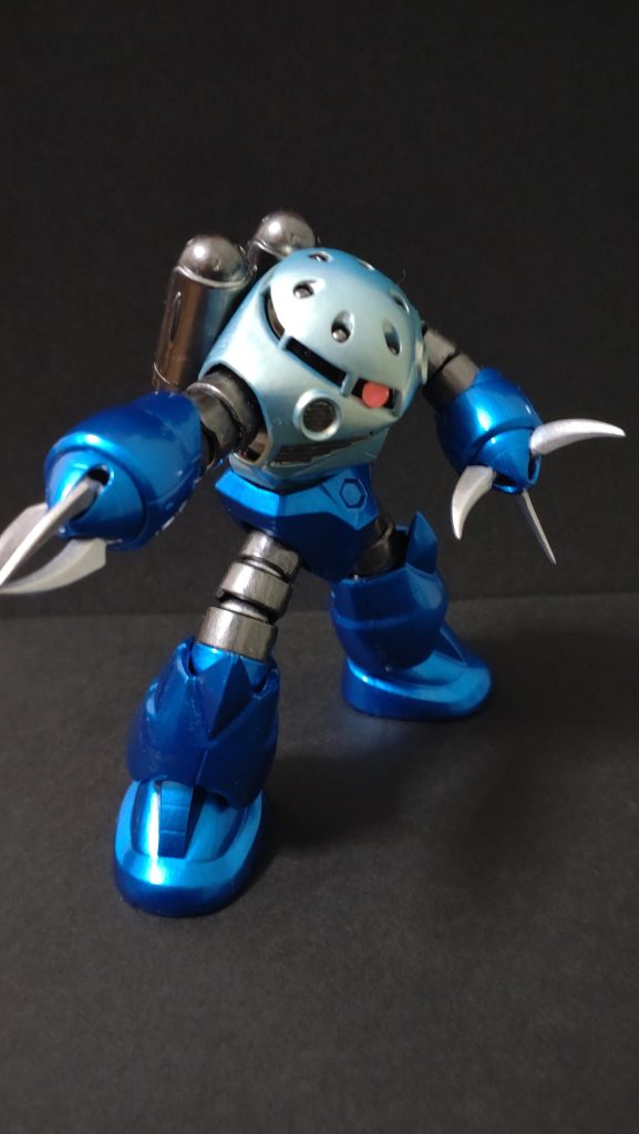 使用塗料ガイアカラー　ターコイズブルーイエロープライマリーメタリックブルースターブライトアイアン　スターブライトシルバー