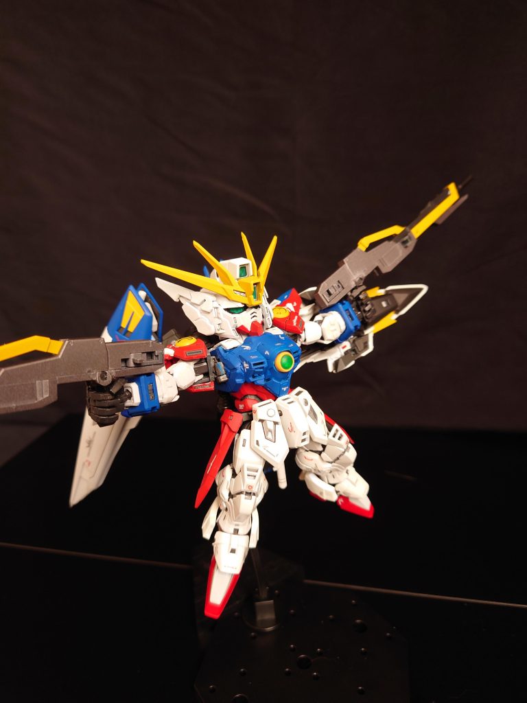 MGSDウイングガンダムゼロ　ミキシングアレンジ–3枚目/制作者：しのびん