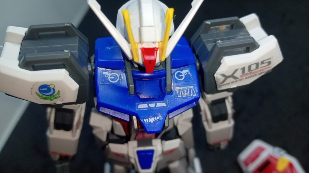 【番外編】【EG】ストライクガンダム【マーキングシール編】–3枚目/制作者：Yosuke