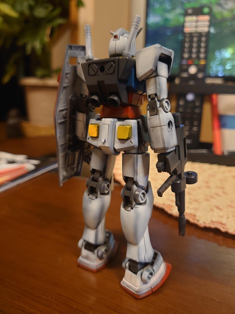 初めてのマックス塗り。初めに真っ黒になって白色は黒に立つのは分かっていたが、黄色や赤なんか黒に立つのが??が不安に思うも重ねたらなんとかなるもんなんやな?と関心