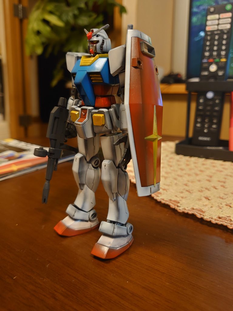 どガンダムと初めてのmax塗り