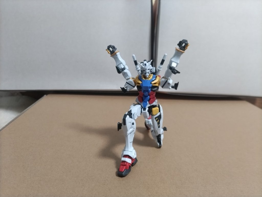 白いガンダム！