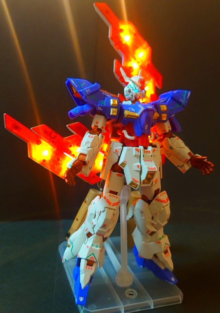 思ったより神々しくできました