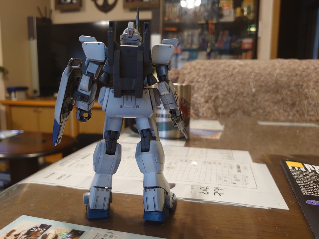 市街戦やから結構煤だらけで良いんじゃね？からの黒に塗ってからのつや消し白をもうちょい白やろ？いや我慢せんかい！の心でやめる。