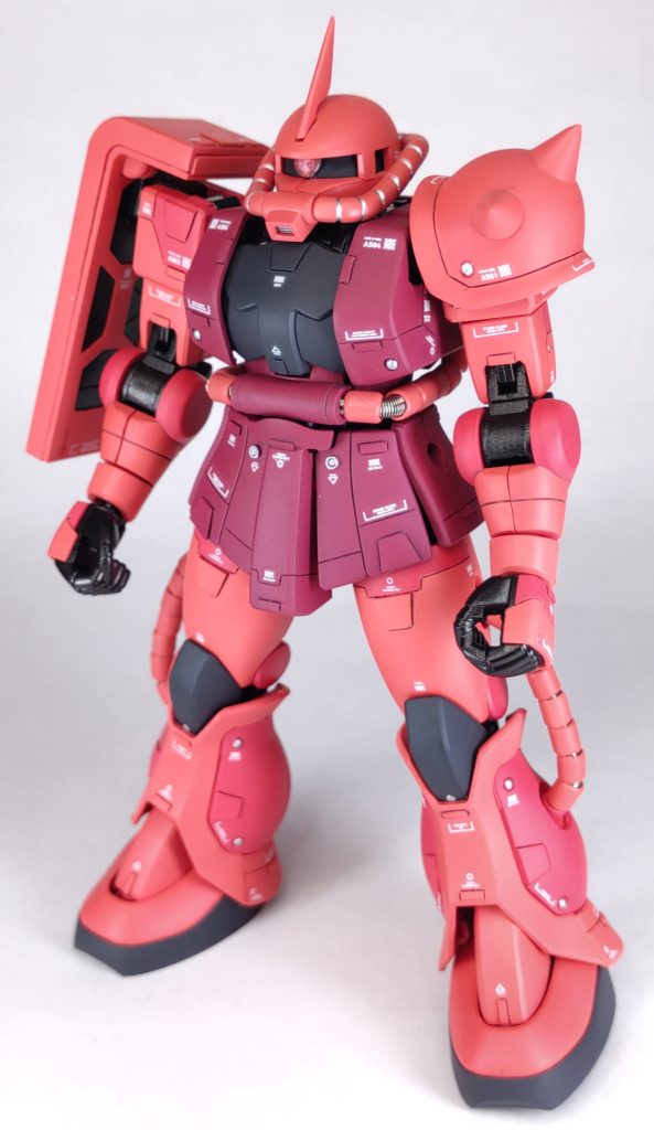 【全塗装仕上げ】1/144 HGUC シャア専用ザク