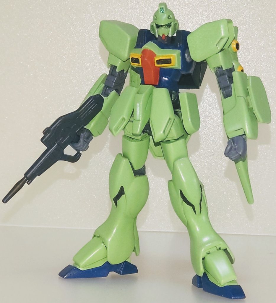 フル装備A。カラーリングは自作のライトグリーンで再現しました。