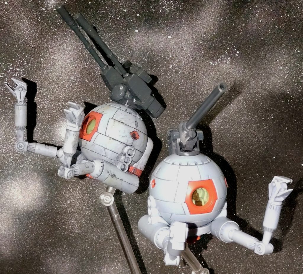 以上ボールでした。年内最後ということもあり凝った改造等はしていないシンプルなボールを載せましたが思い出深いキットだったので今回の締めとして選びました。今までは見る側としてGUNSTAさんを拝見していましたが、色々な方々が製作された素敵な作品を見るうちに自分も製作したガンプラを見てもらいたいという思いから投稿しましたが、今ではガンプラという共通の趣味を共有し合うことが出来たことに感謝しています。来年もよろしくお願いします🙇最後まで見て頂いてありがとうございました。