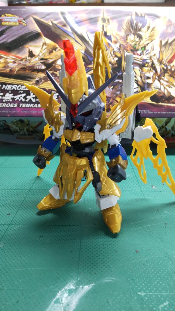 塗装前インジャは前作2体みたいにベースキットが無いので、手持ちのキットからそれっぽくなるようにミキシングしました。塗装前は「 大丈夫か、これ？」と思っていましたが、何とかインジャっぽくなったかな(笑)