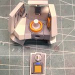 ジムIII　④腰アーマーの裏と股関節、膝カバーの裏を、チラ見せできるようにガンバ[…]