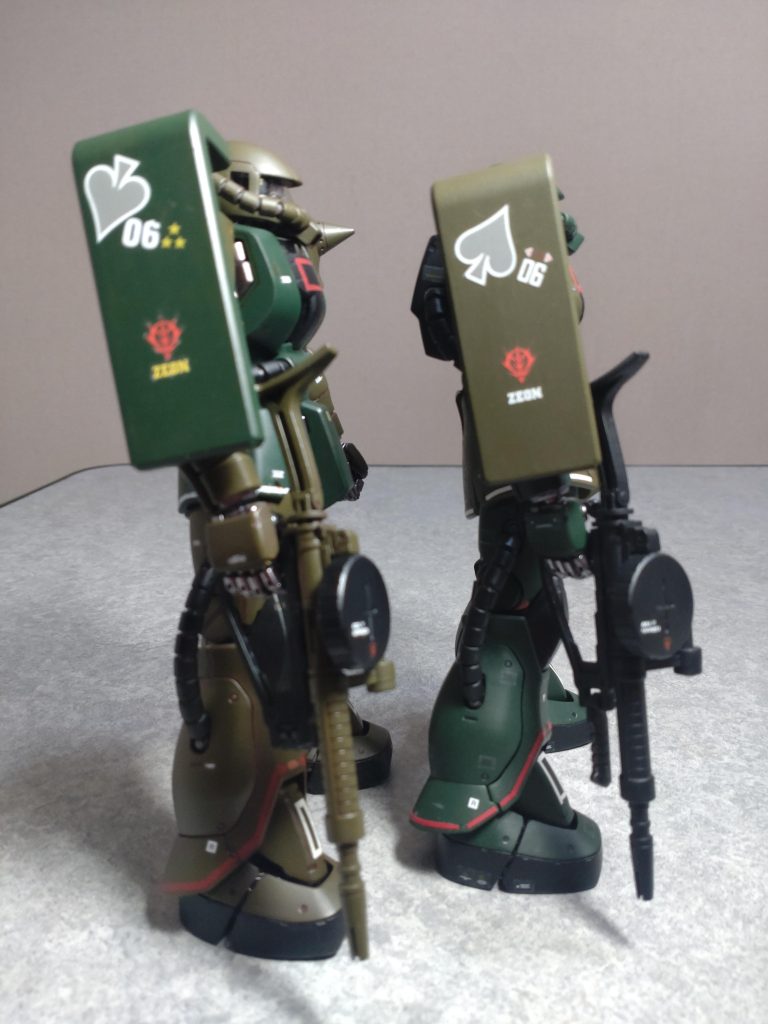 だからシールドのマークも逆さまに…。