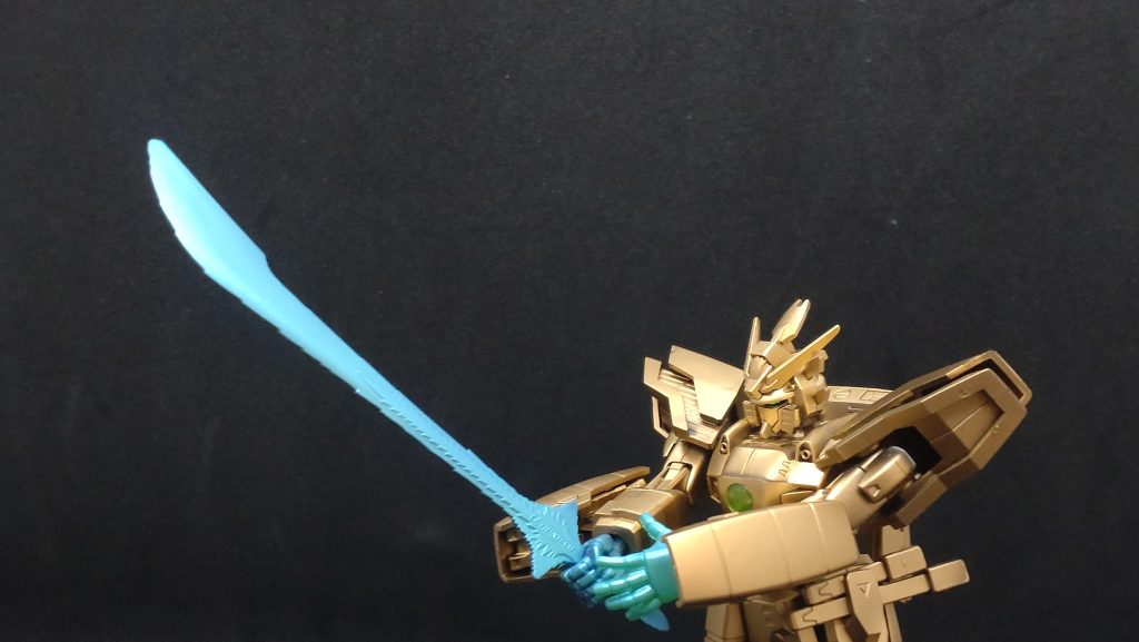 シャイニングフィンガーソードも同じ色で。気が付いたらもう年末だそうで。あといくつ完成できるかな？とか思ってしまいますね。