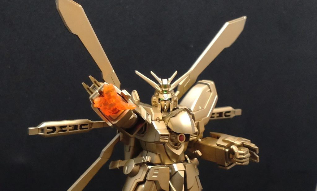 ゴッドフィンガーに合う色が思いつかなかったのでこちらはクリアーのまま。マスターも欲しくなってきます。