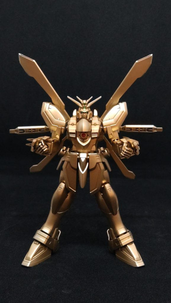 年末に向けて頭があまり回ってない時。「明鏡止水(以下略)」が何故か頭の中に鳴り響くわけです。そしたらキット売ってたのでこうなりました。本体自体はシャイニングと同じくパチ組みです。