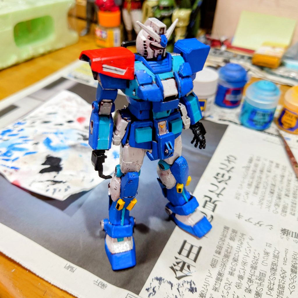 シタデルカラーで筆塗り中〜🖌️🎨