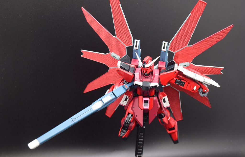 筆塗り全塗装 HG-デスティニーガンダム (ルナマリア・ホーク専用機)–3枚目/制作者：KaTim