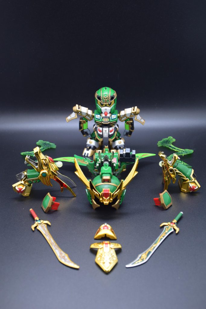 筆塗り全塗装 SDガンダム三国伝 - 翔烈帝劉備ガンダム (真三國無雙color ver.)–8枚目/制作者：KaTim