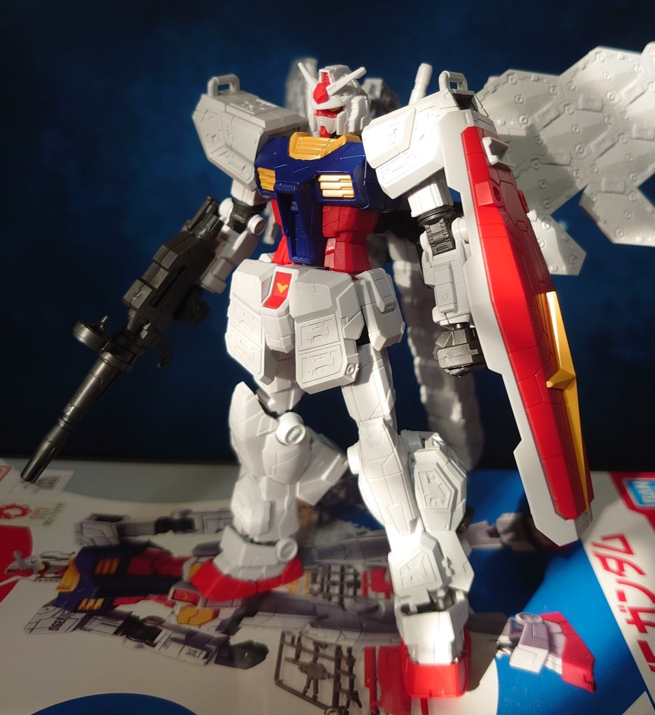 何気にEGを組むのは初めてなんですよねアーマーを付けたらカッコいいのなんのこの際ポロリには目を瞑ります。