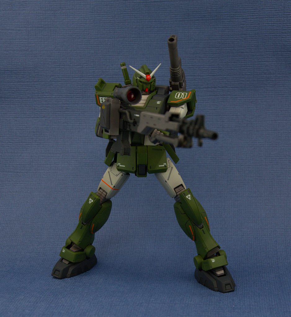 流用パーツでロングライフルを作りました。