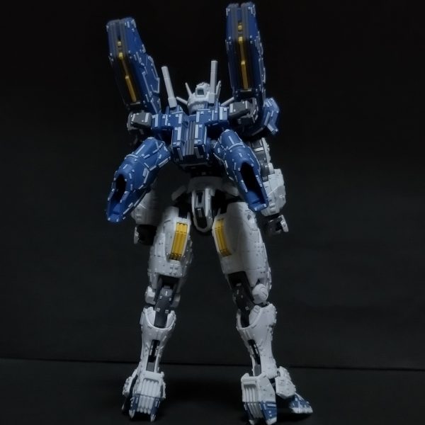 エアリアル改修型の地獄のプラ板貼りが終わりました🤣これから塗装になりますが、なんとか明日のイベント終了までにはXに投稿できそうです🤣時間が無かったのでプラ板少なめですがお許しくらさいね🙏フォローワーさんとなるべく完成投稿が被らないように、こちらには月曜日の夜に投稿します🙏（2枚目）