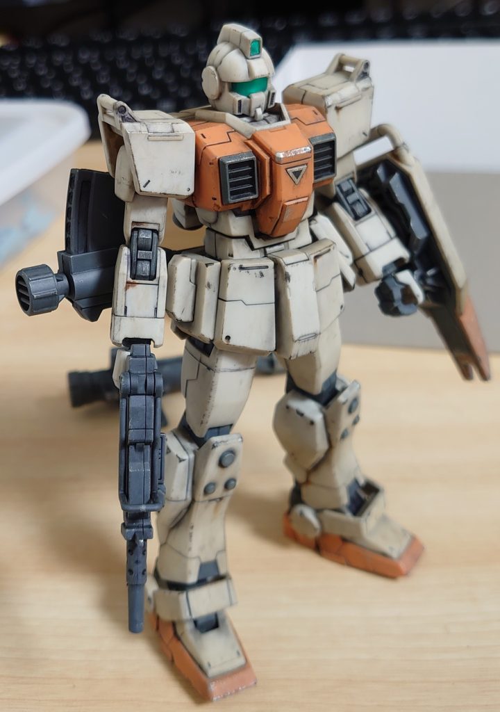 陸戦型ジム　HG　成型色–3枚目/制作者：wat798