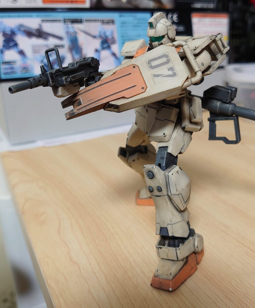 陸戦型ジム　HG　成型色–4枚目/制作者：wat798