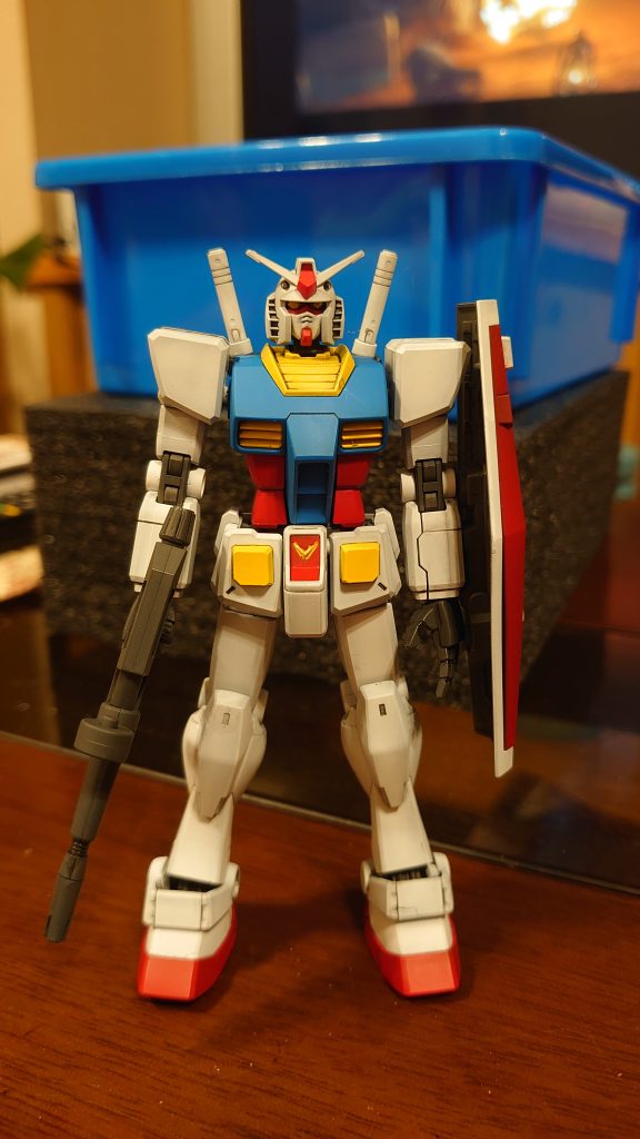 以前のガンダムお色なおし。