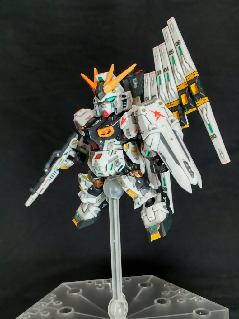 モビリティジョイント νガンダムは仲間を呼んだ❗️。・EXパーツ HWS装備が現れた❗️。