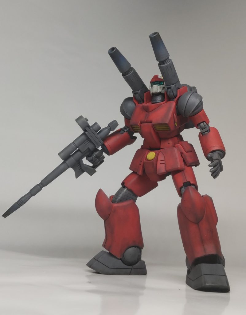 何気にガンキャノンは好きなんですよー。中距離支援機なのに殴る蹴るもイケる武闘派というのが凄い（アムロが凄いのか！？）