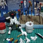 バラして筆塗りしながら現在ここまでです。パーツ小さくて大変ですが、違うキットも気[…]