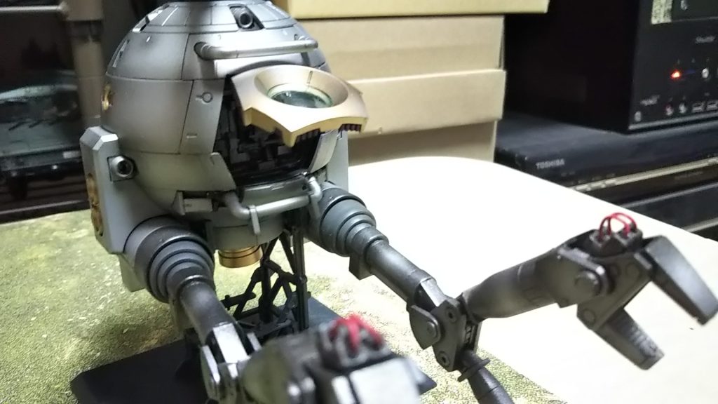 こね機体のパイロットはいなかった💦（当時塗ってませんでした10年以上前の作）