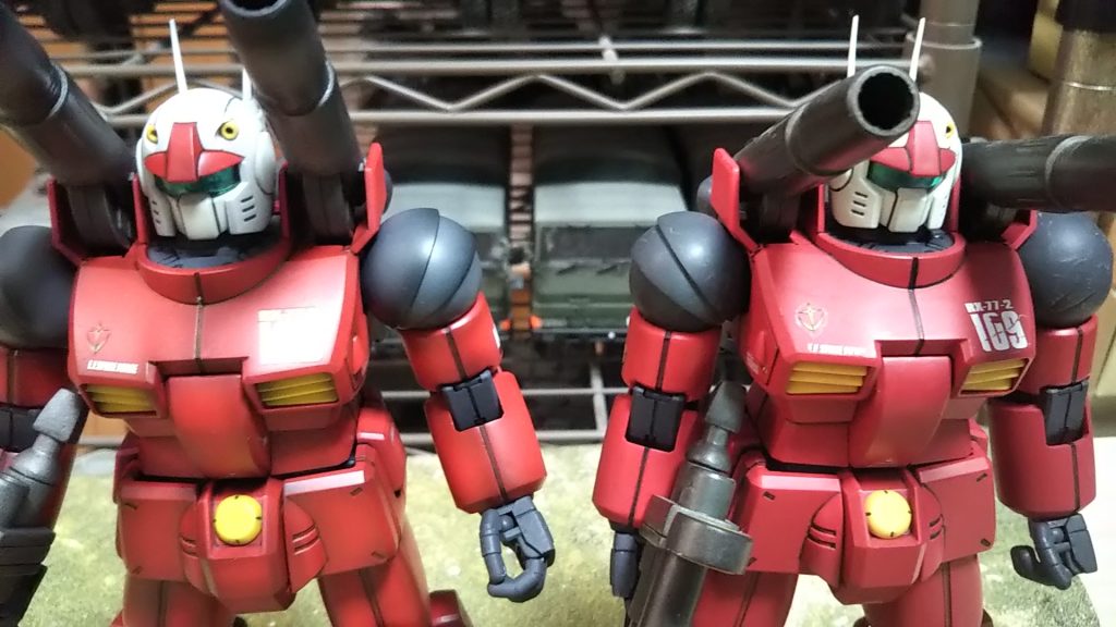 再塗装前の109との比較💦💦