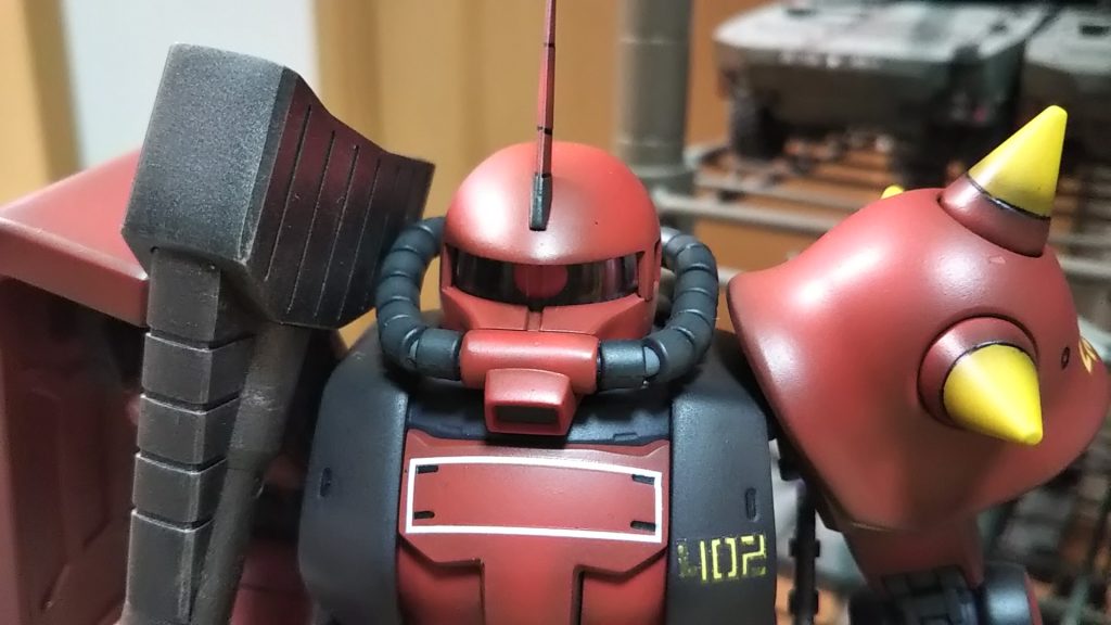 諸説ある真紅のザクさん