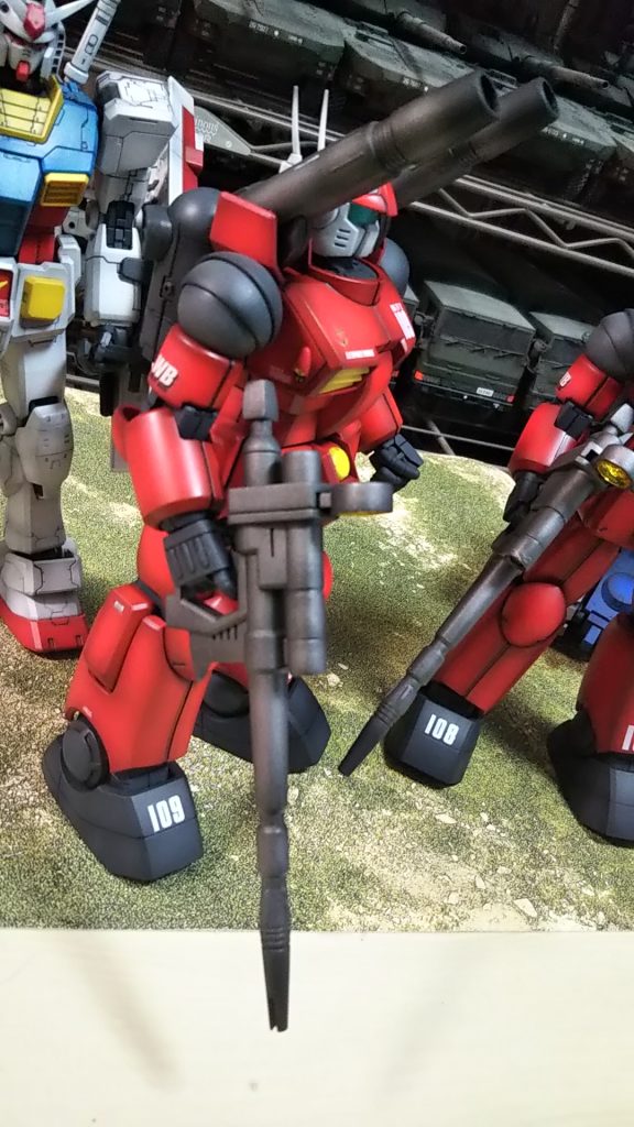 ビームライフルとキヤノン💦