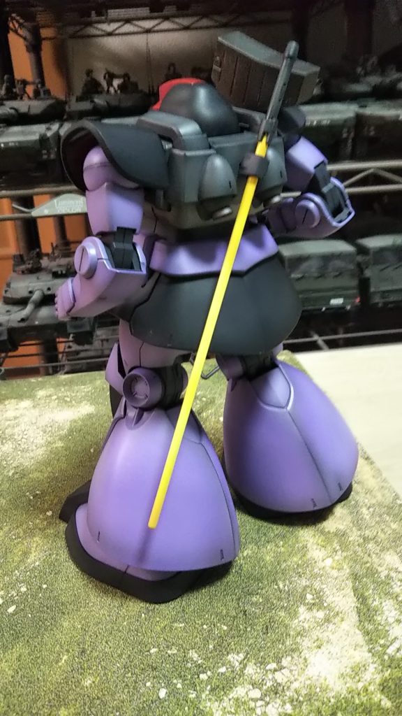 左ななめ後リック背負ってないです