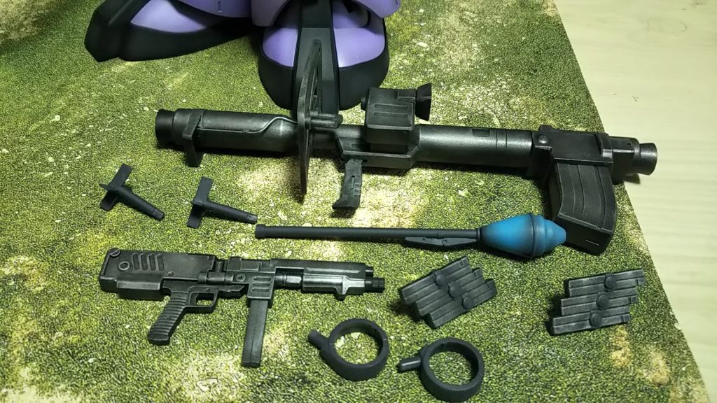 武器弾薬の数々💦