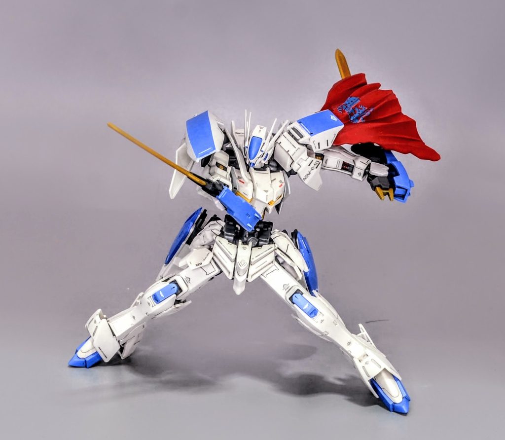 バエルソードは基部はレギンレイズのツインパイルです