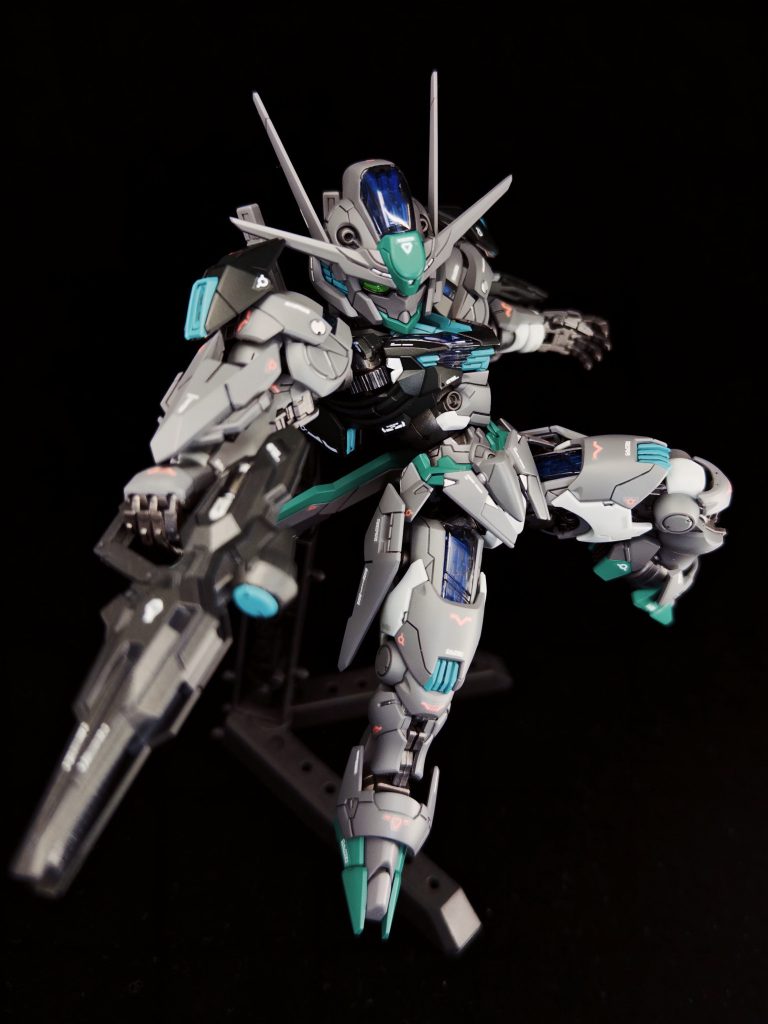 ガンダムエアリアル　夜間迷彩仕様