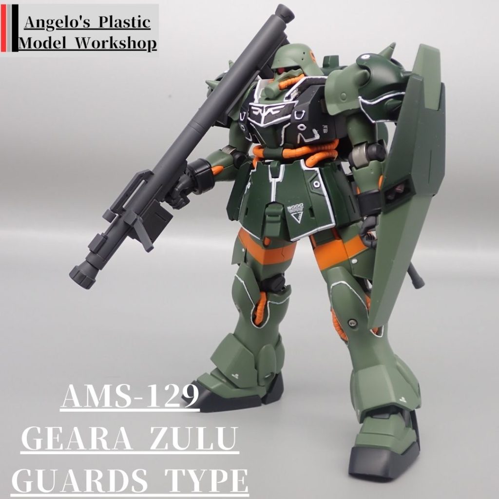 ギラズール親衛隊　鹵獲機–2枚目/制作者：アンジェロのプラモデル工房