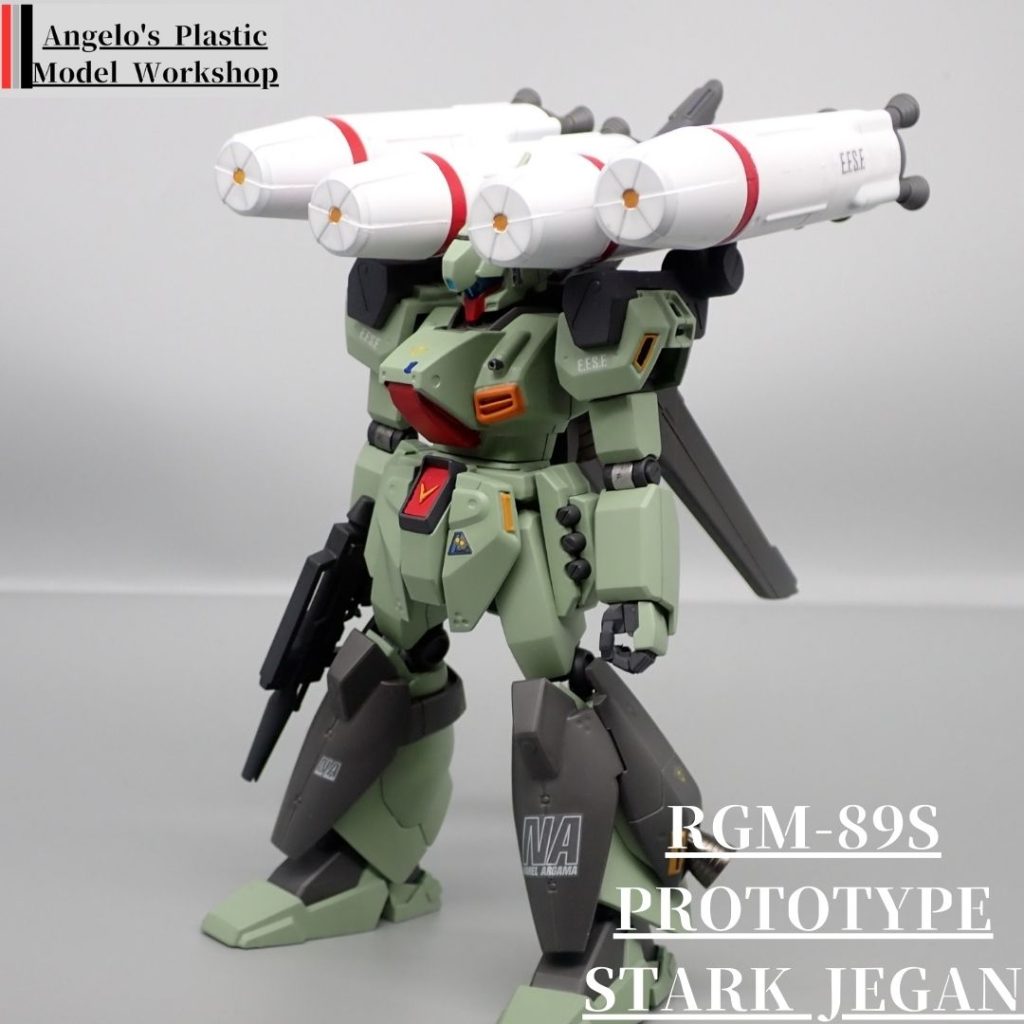 プロトタイプスタークジェガン–2枚目/制作者：アンジェロのプラモデル工房
