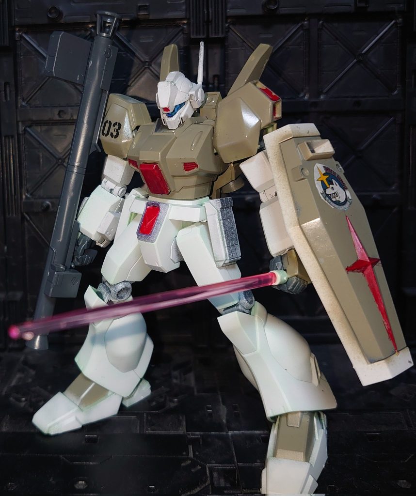 ジェガン（ホワイトディンゴ小隊仕様）–2枚目/制作者：アレス